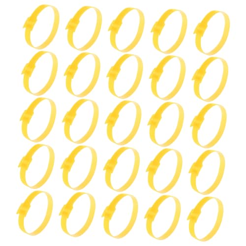 Mobestech 100PCS Self-Locking Cord Wraps Heavy Duty Reusable Cable Management Ties for Desk and Home Organization Cat Head Design for Data and Charger Cables miniatura 1