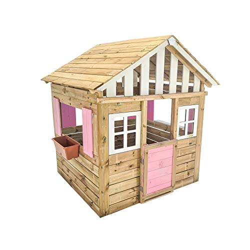 Casita de Madera para niños Lollipop XL Rosa