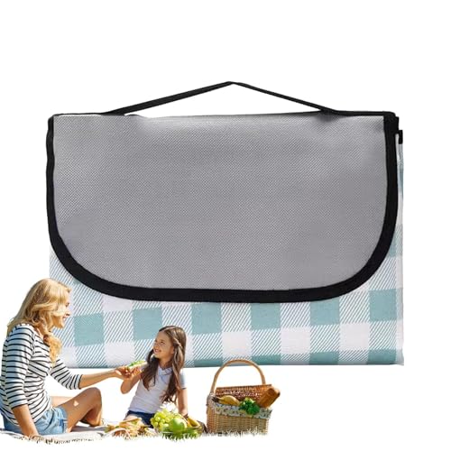Genérico Manta Exterior - Manta Impermeable Exterior | Impermeable Antideslizante Plegable 150x200 cm Resistente a la con Asa para Jardín Terraza Vacaciones Relajantes Balcón Festival Playa