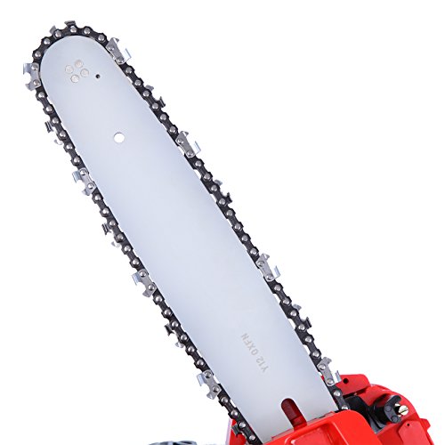 Ridgeyard Petrol Chain Saw Cutting Wood Gas-Powered Chainsaw 25CC 2-Stroke Single Cylinder Light Weight Chain Saw