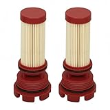 Manioiity 2-Pack 8M0122423 Fuel Filter Element 35-8M0122423 – Compatible with Mercury Mariner Verado Optimax Outboards 75-300HP, MerCruiser 4.5L 6.2L Engines Replaces 35-8M0060041, 35-884380T, 18-7981