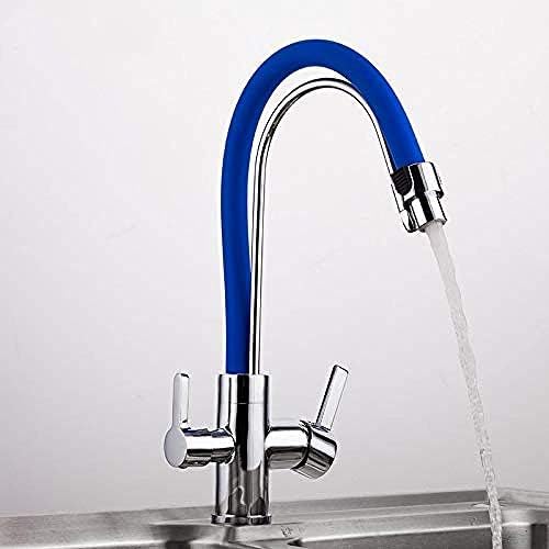 Robinet mélangeur filtre à eau et mitigeur de cuisine pour évier