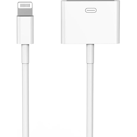 [Apple MFi Certified] Lightning to 30 Pin Female Adapter Compatible with iPhone...