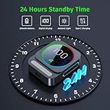 Car Bluetooth Aux Adapter, SONRU Bluetooth 5.3 Receiver, Wireless Audio Receiver for Car/Home Stereo/Wired Headphones/Speaker, Dual AUX Outputs, RCA AUX 3.5mm - Image 5