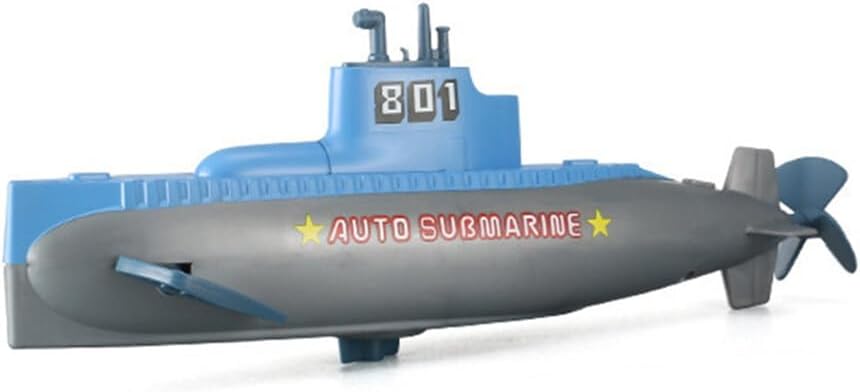 Clockwork Submarine Mini Warship Wind Up Sprinkler Bathtub Shower Toys For Toddlers Kids Boys Girls