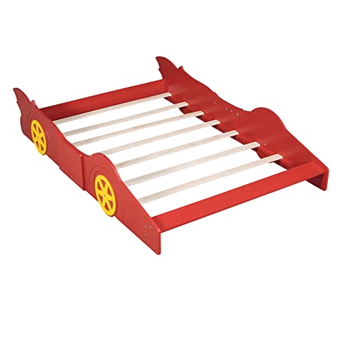 Red Car Bed For Toddler, Car Beds For Boys, Race Car Bed For Boys, Race Car Toddler Bed, Toddler Bed Frame For Boys, Racecar Bed For Kids, Kids Platform Bed, Car Toddler Bed, Floor Bed Frame For Kids #TOP6
