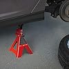 BIG RED T41202 Torin Steel Jack Stands: 12 Ton (24,000 lb) Capacity, Red, 1 Pair #4