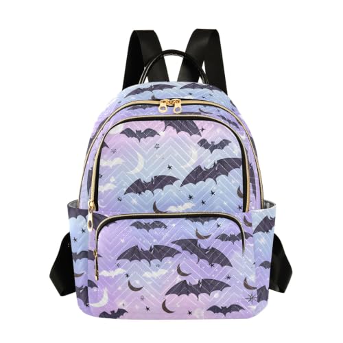 Petit sac à dos femme compact pour éviter les vols en voyage et école