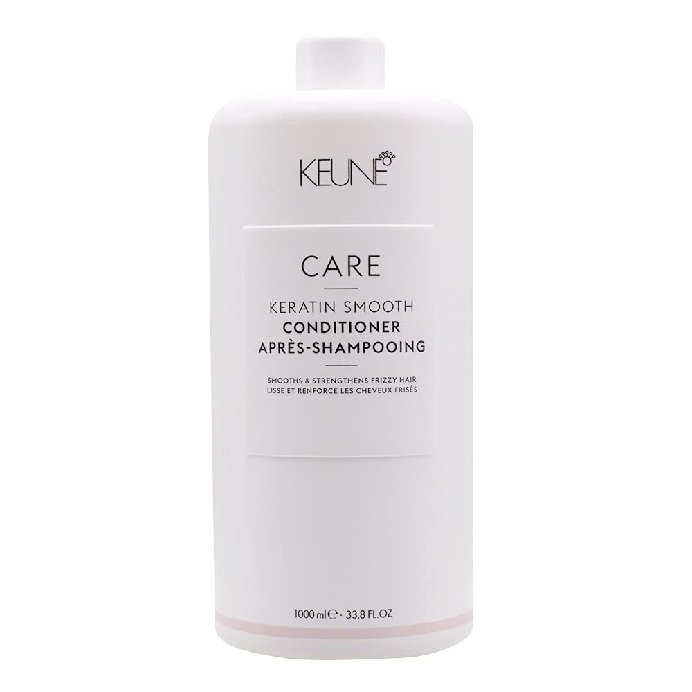 KeuneCare Keratin Smooth Conditioner - Infused With Keratin, Provitamin B5 And Shea Butter - 1000ML
