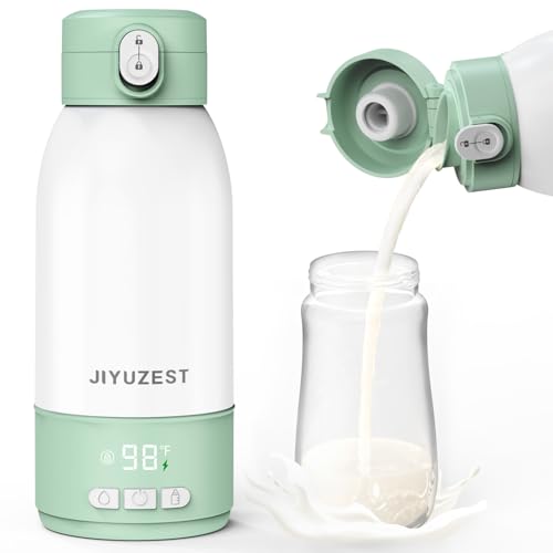 Portable Bottle Warmer for Travel - Fast Heating with 18000mAh Battery & 17OZ Large Capacity, Bottle Warmer On The Go with Dual Heating Modes for...