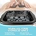 NRG Professional Hot Stone Warmer for Massage Therapy, 18 Quart - Hot Stone Heater Hot Stones Warmer Massage Stone Heater Massage Stone Warmer Massage Accessories - Adjustable Temperature Control