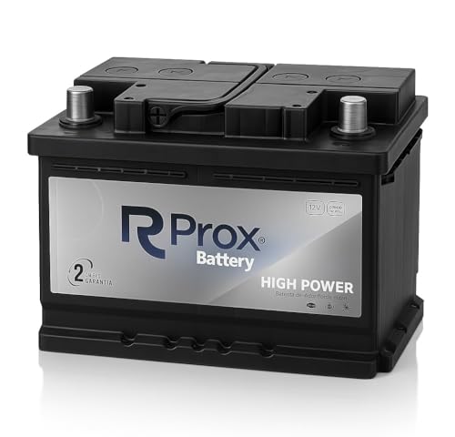 Batería de coche 74 Ah 680 Amp. + 20% de Potencia de Arranque. 24 Meses de Garantía. Primer Fabricante Lider Europeo.