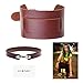 Eco-Fused Cosplay Punk Gothic Medieval Leather Wristbands - Vintage, Viking, Steampunk, Rock Cuff Bangle - Unisex Bracelet - For Men and Women - Costume, Casual, Themed Party Wear Fashion Accessory