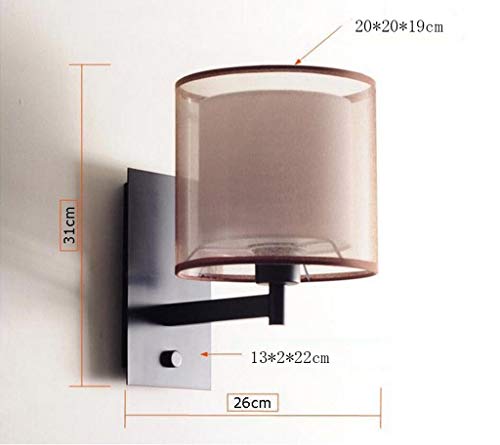 Preisvergleich Produktbild HTL Lampenlicht, Deckenleuchten, Kronleuchter, Wandlampenwäsche, Originalität Und Lounge-Restaurant Studio Dekorieren Sie Lampen Und Laternen Mit Einzigartiger Beleuchtung E27, Eisenwandlampe 26 * 32