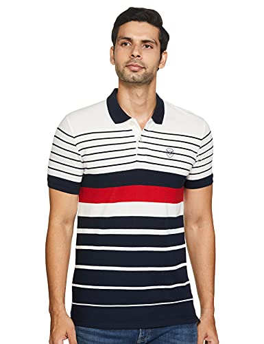 Image of Max Men's Men Striped Polo T-Shirt