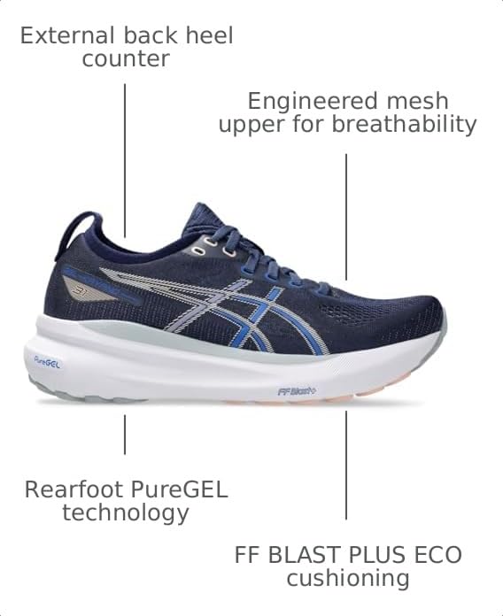 Image of ASICS Women's Gel-Kayano 31 Running Shoes