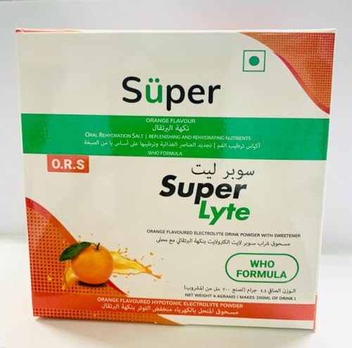 Super Nutriments Lyte ORS Orange Flavour 20 Sachets