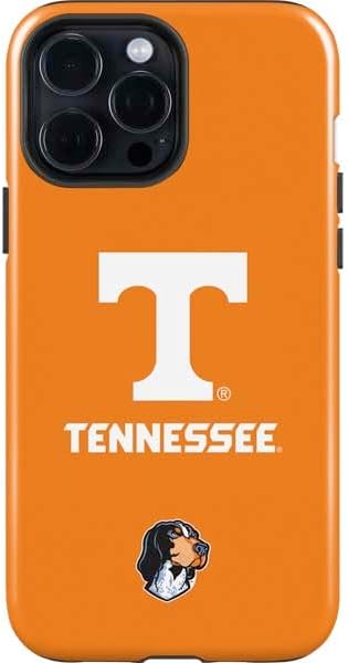 Skinit Impact Phone Case Compatible with iPhone 15 Pro Max - Officially Licensed University of Tennessee-Knoxville T Logo Vols on Gray Design