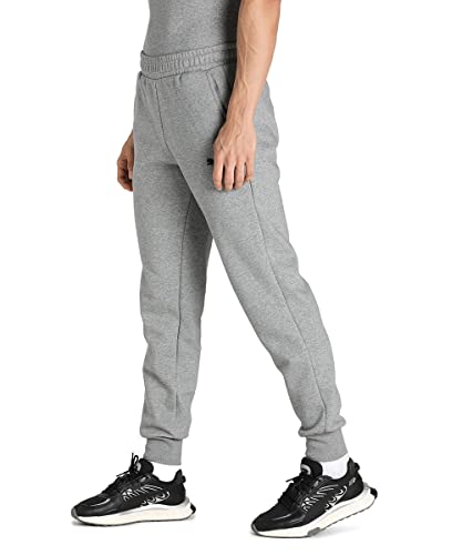 Image of Puma Men's Mid Rise Regular Track Pants