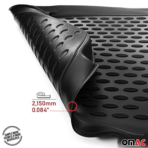 Tapis de sol Caoutchouc ETP noir OMAC 6506444 finition haut de gamme - 7