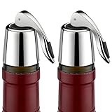 Trauben-Set Weinflaschenverschluss (2-Teilig),Edelstahl...
