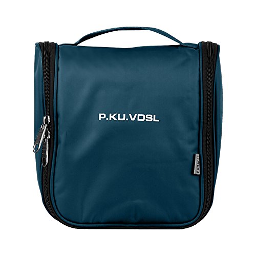 Hanging Toiletry Bag, P.KU.VDSL Toiletries Organizer Case for Makeup Cosmetic Shaving Dopp Kit, Wash Bathroom Bag for Men and Women