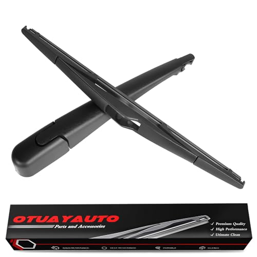 OTUAYAUTO Rear Windshield Back Wiper Arm Blade Set - Replacement for KIA Sportage 2011 2012 2013 2014 2015 2016 OE:988111H000