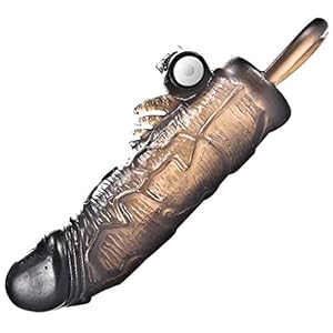 Vloeibare siliconen Penissleeve Sleeve Vibrerende Nail mouwen Fantasy Sex Chastity Toy Long Cock mouwen Dick Herbruikbare Condom Privacy Packaging
