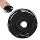 100 Stück Vierkantriemen für Kassettenmaschine, Recorder Gummiriemen 26-120 mm Universal Square Cassette Machine Belt Kassettenrecorder Reparatur für Recorder Walkman Repeater, 1 mm Breite