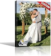 printtoucan Custom Canvas Print with Your Photos 12x16 IN – Personalized Pictures Canvas Prints C...