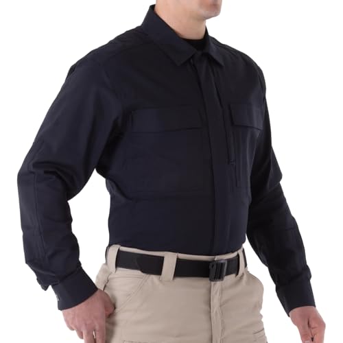 Chemise tactique First Tactical Homme V2 indéchirable Midnight Navy taille M