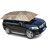 Parasol Plegable Coche con Anti UV Rayos, Sombrilla Paraguas del Coche, Parasol para Parabrisas de Los Coche para Mayoría de Coches, SUV (Camouflage,4.2x2.2m)