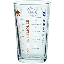 Duralex - 5004AM12 - Precisio Transparent Glass Measuring Jug - 9 cm,9 x 9 x 15 cm