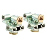110500 Sealco Spring Brake Control Valve 2 pcs, Replaces# 110500X, 170.110500, 065438, 51131, Trailer 3/8' Ports Priority Valve, Emergency Stop Priority Parking