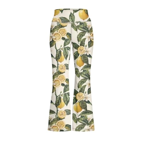 Girls Flare Leggings High Waisted Soft Bell Bottoms Yoga Pants Kids Stretchy Activewear Bootcut Leggings 5-14t