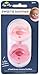 Itzy Ritzy Silicone Pacifiers for Newborn - Soother Pacifiers Feature Collapsible Handle & Two Air Holes for Added Safety; for Ages Newborn and Up, Set of 2 in Light Pink & Dark Pink
