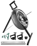 Krysolad Street Bike Motorcycle Tire Changer Kit, Portable Tire Changer with Duck Head, 12''-21'' Tire Change, Fit for Street, Cruiser, Touring, Adventure Bikes