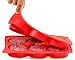Silicone Burger Press Hamburger Patty Maker and Freezer Container - BPA Free - Grill Stuffed Presser for Expertly Sized Patties from Meat/ Vegetables/ Fish/ Chicken (6 Compartments)