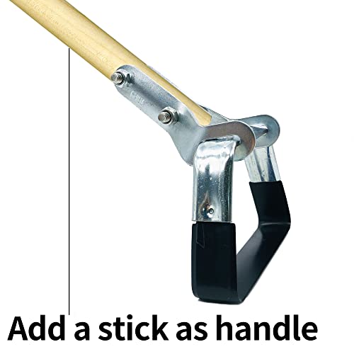 Ledombon Garden Hoe Stirrup Hula Hoe Replacement Head Weeding Hoes For Vegetable Garden thumb #2