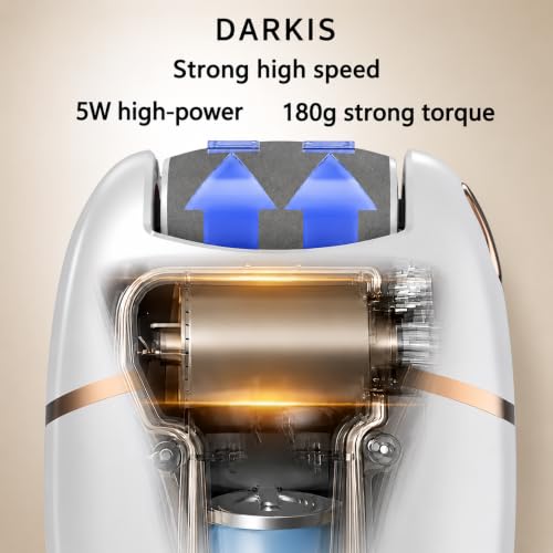 Image of DARKIS Callus remover for feet, dead skin remover electronic pedicure tools | Perfect foot scrubber and cleaner machine (White)