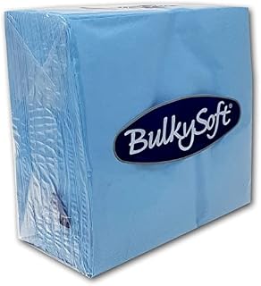 Paper Serviettes Soft Napkins 33x33cm 2PLY BulkySoft Solid Colours (Buttermilk Cream)