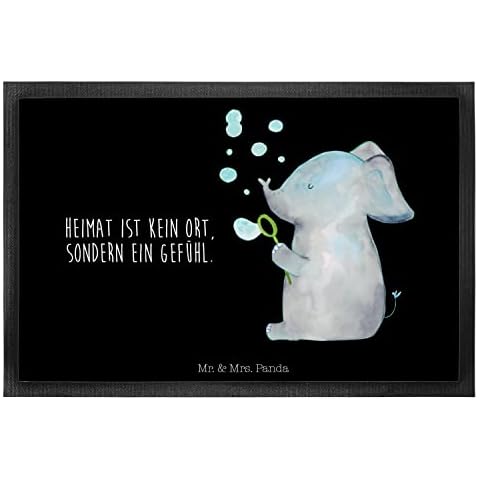Mr. & Mrs. Panda 40 x 60 Fußmatte Elefant Seifenblasen Cover