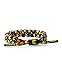 Rastaclat - Pac-Man Shoelace Bracelet 2 Pack, Black/Yellow/Red/Pink