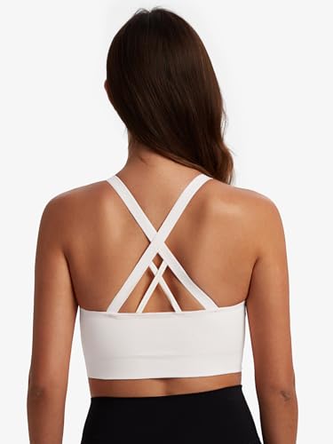 Image of Angelhood Nursing Bras for Breastfeeding, Seamless Nursing Sports Bra Medium Impact Support Maternity Bras for Pregnancy