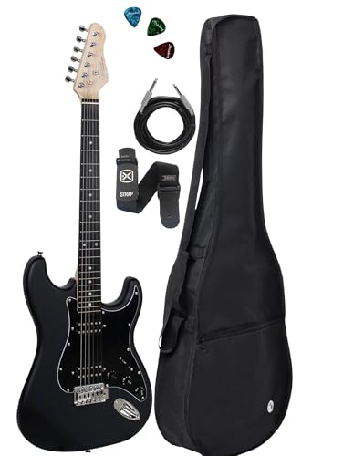 Guitarra Giannini G-102 Sbk/bk + Capa E Acessórios