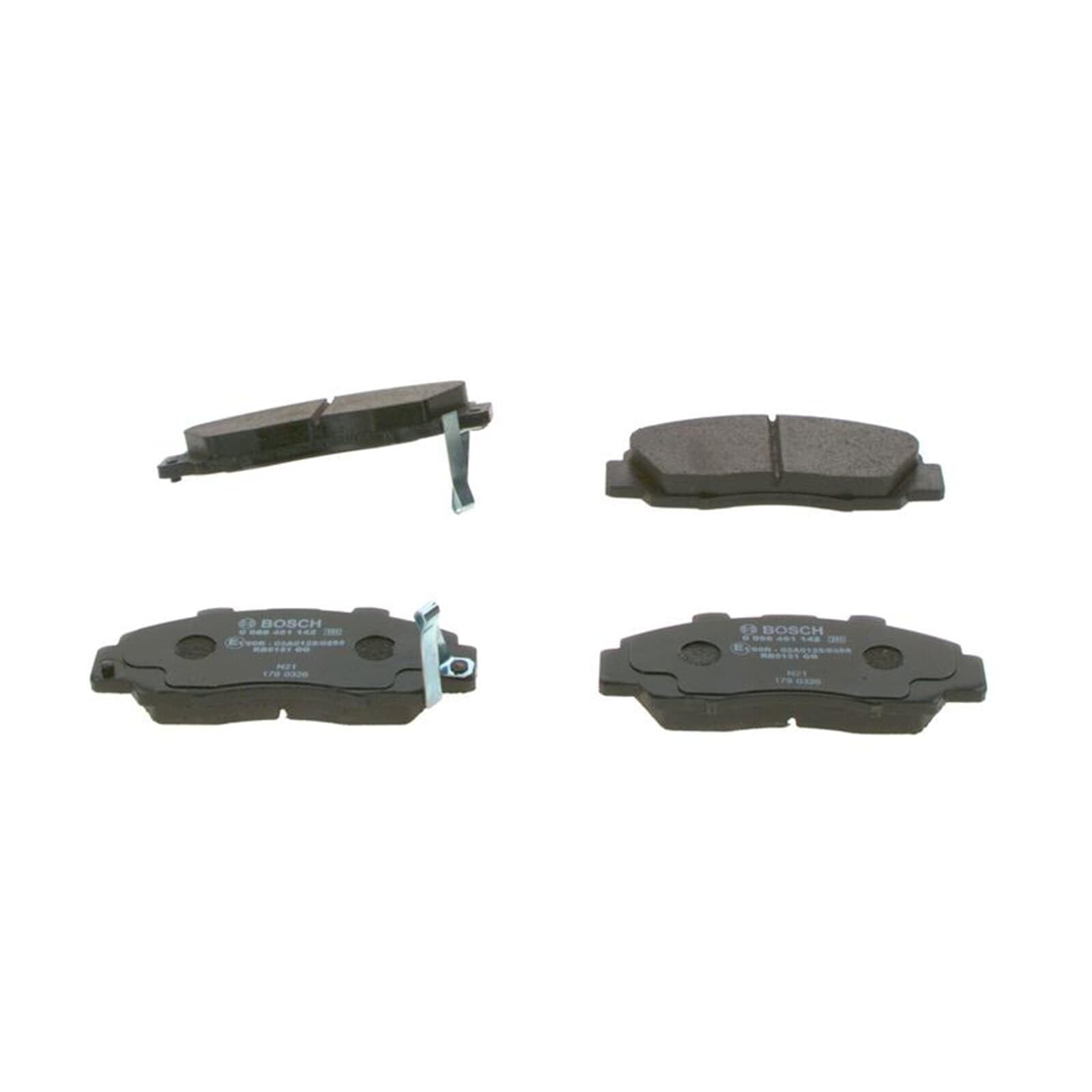 Bremsscheiben 282mm + Beläge vorne | 0986478667 + 0986461142 Kompatibel mit Cr-V I (rd),hr-V (gh_),integra Coupe (dc),legend III (ka),prelude V (bb_),shuttle (ra)