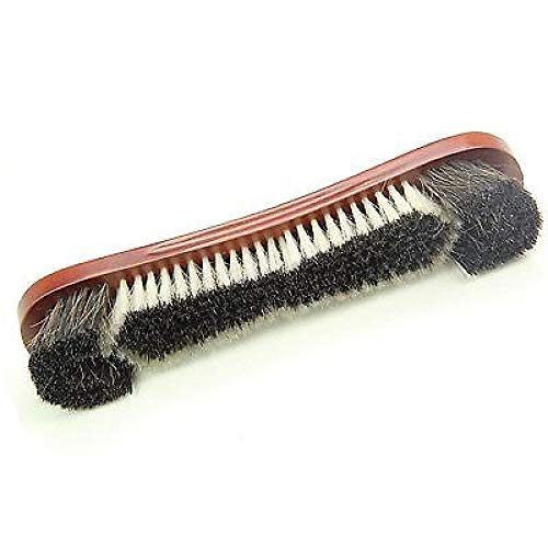 12" Genuine Black & White Horsehair Bristle Brush for Snooker, Billiards Tables