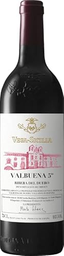 Valbuena 5 Año - Envío Gratis 24H - Botella para Regalo Vino - Vega Sicilia - Vino Tinto - Ribera del Duero - Seleccionado y enviado por Cosecha Privada