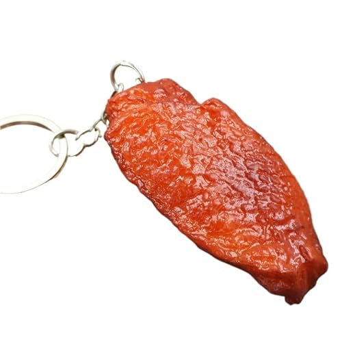 Pendentif alimentaire original pour porte-clés de voiture et sac à dos