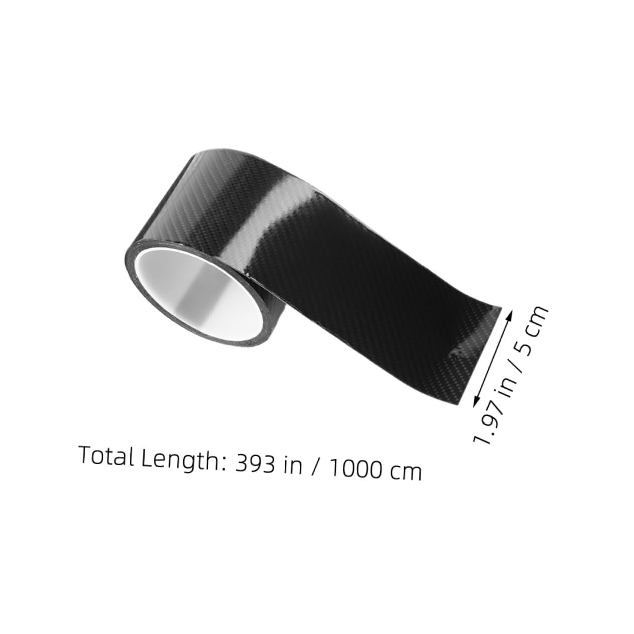 Carbon Fiber Collision Strip Tape for Car Rear Bumper Protector Vinyl Wrap for Cars Protection Tape
